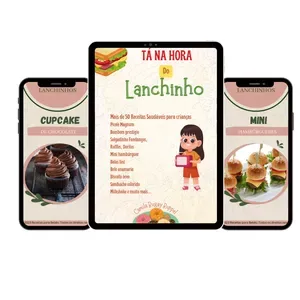 Tá na hora do lanchinho - lanches saudáveis para crianças