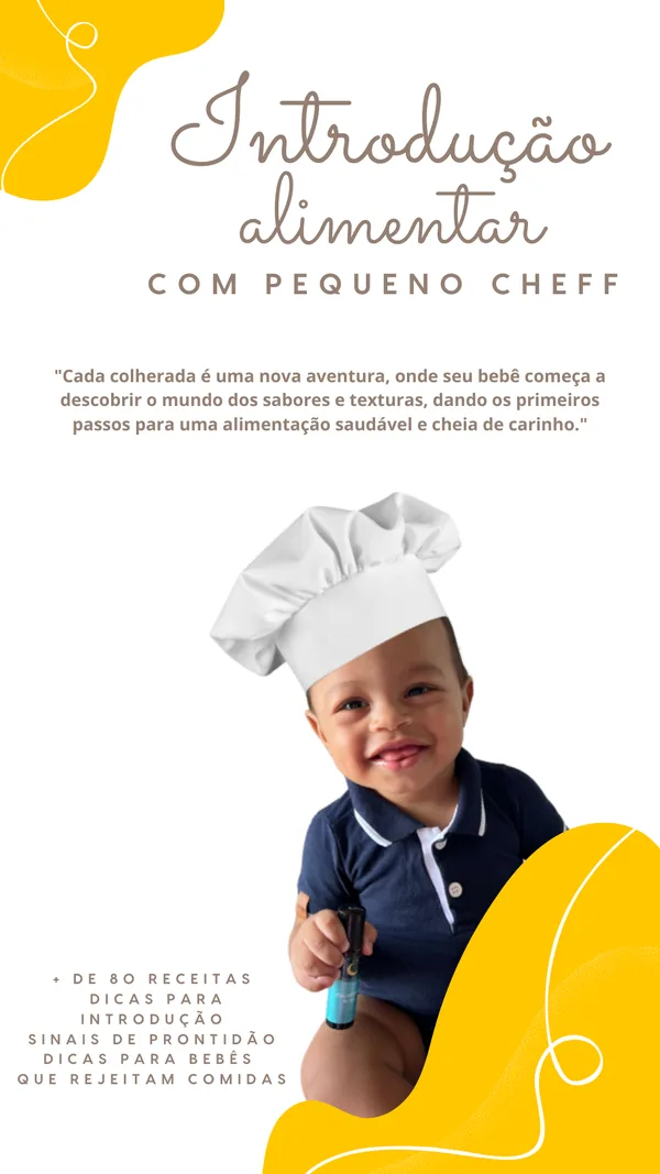 E-book de introdução alimentar (80 receitas)