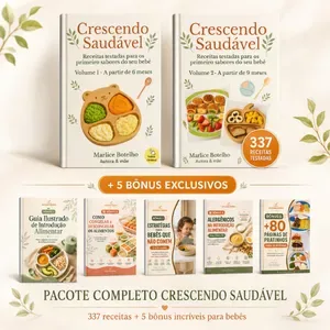 Receitas Para Bebês Crescendo Saudável