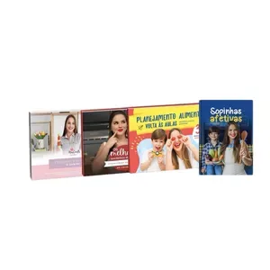Combo 4 e-books: introdução alimentar, lanchinhos, lancheiras e sopinhas