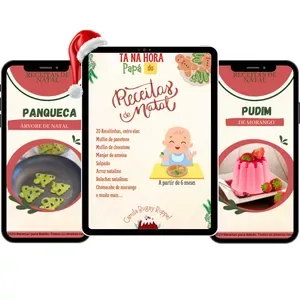 Receitas de natal para bebês - A partir de 6 meses